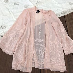 LACE KIMONO